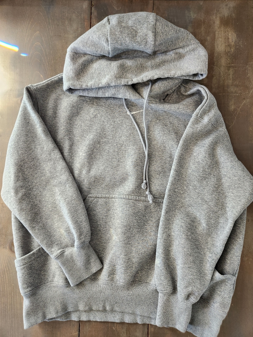 Nike Sportswear Club Pullover Hoodie Grey - Size Medium